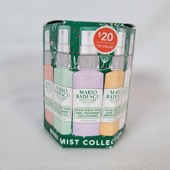 Mario Badescu Mini Mist Mood Collection Skin Care Facial Spray 2 fl oz (59ml) - Picture 1 of 4